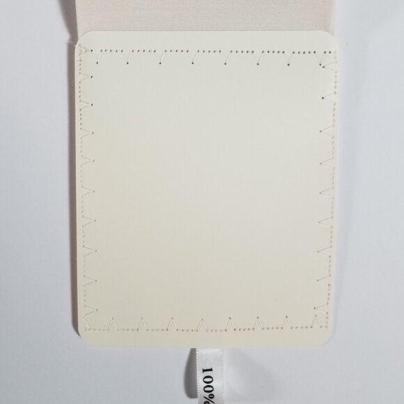 NEW Cream 100% Cotton Pre-Folded Pocket Square Handkerchief Insert - Picture 4 of 6